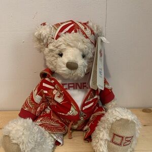 2008 Collectable Canada Olympics Bear-HBC